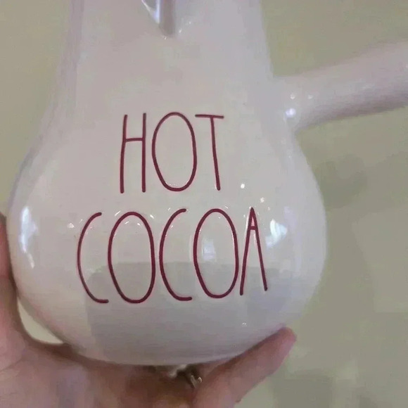 Rae Dunn hot  cocoa pot - Picture 3 of 5